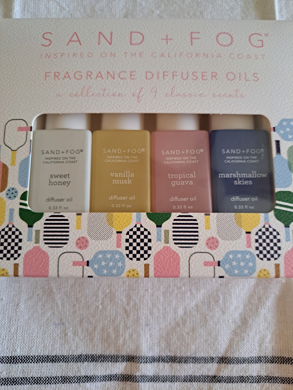 SAND + FOG 4-Pack Fragrance Diffuser Oils